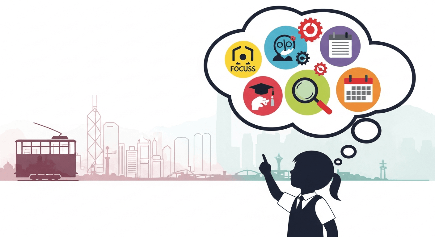 Primary School's Secret: Executive Functions for DSE Focus and Discipline